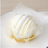 白いモンブランの写真